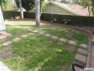 Upper level of backyard.