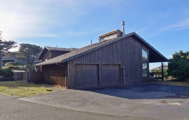 Side view garage entrance