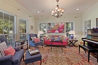 Colorful & cool sitting area