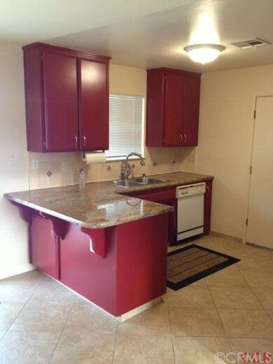 Kitchen with granite counters