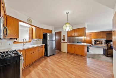 Kitchen Open to Family Room