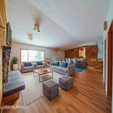Virtually staged living room 2