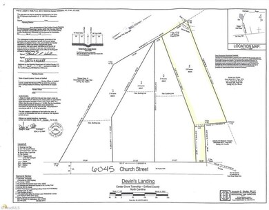 Devin's Landing parcels.
