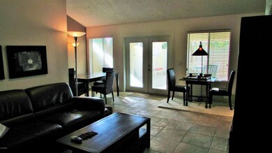 View towards door to patio