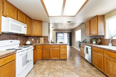Custom Tile counters and Backsplash.