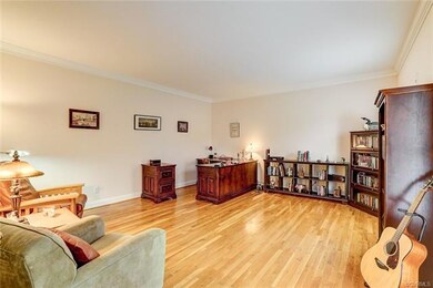 Living room has French doors.  Makes a great home 