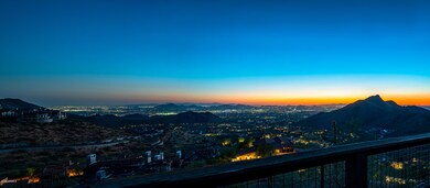 City light/sunset views