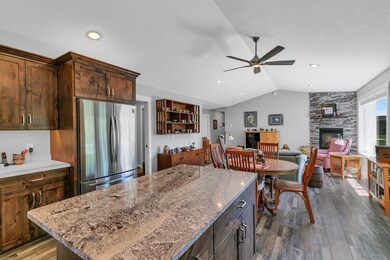 Granite center island