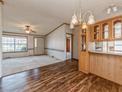 Formal dining into the living room