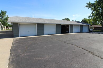 A 5 stall garage to each 4 plex