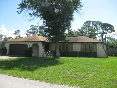 Large front yard