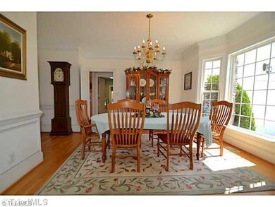 Dining Room. Formal Dining Room with huge Bay Window