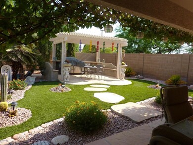 Backyard gazebo