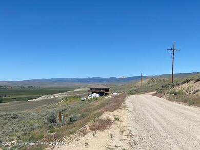 Looking east from road