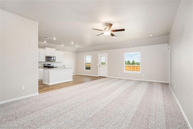 The open concept layout allows you to be a part of everything!