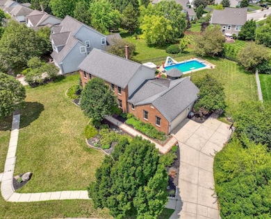 Unique side load garage and driveway