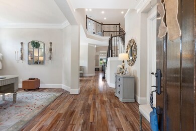 Beautiful hardwoods throughout open floor plan