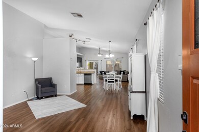 Entry-formal living/dining room