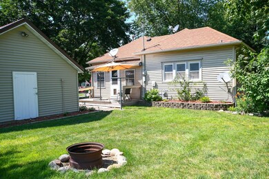 view from back yard