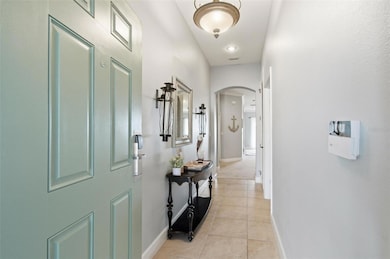 View as you enter the Villa