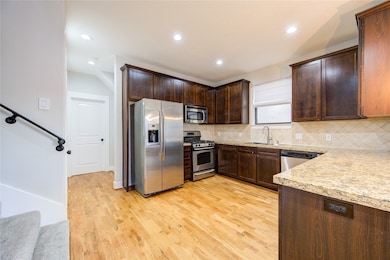 This beautifully designed gourmet kitchen showcase