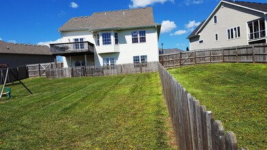 Split fence yard