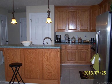 Kitchen with island