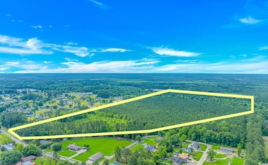Aerial overview of property's location featuring a