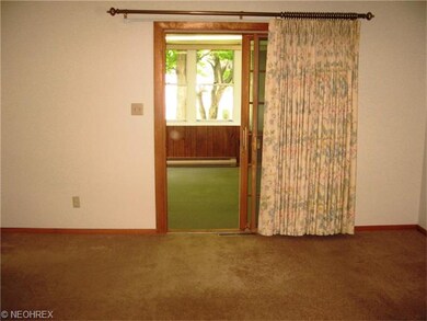 Living room, looking towards the sun room