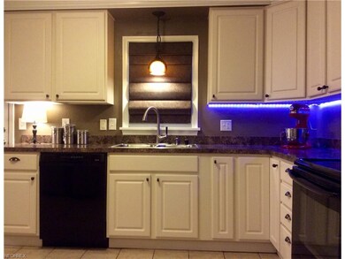 Large wrap around kitchen with convenient access t