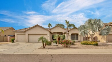 Home with 3 car garage