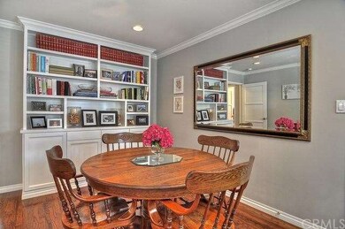 Formal-sized dining area.