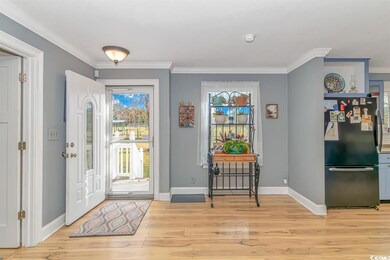 Foyer entrance with plenty of natural light, light