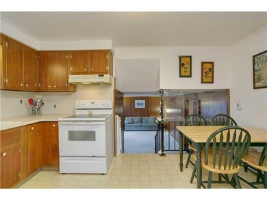 Kitchen. Range and Micro Wave,  Stay. Steps down t
