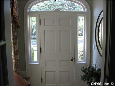 Foyer. Welcome your guests into this enclosed entr