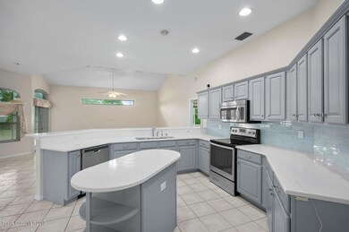 Remodeled Kitchen & Island