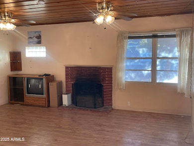 Wood Burning Fireplace
