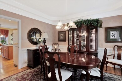Formal dining room. A great space for all your holiday dinners!