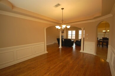 Another view of the impressive dining room!
