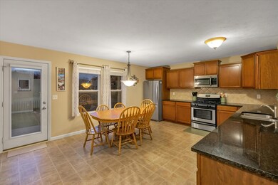 Kitchen and dining area