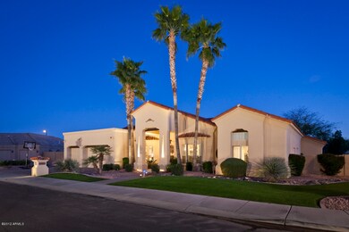 Front of home.