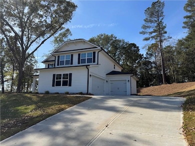 Driveway-2 car side entry 1 car front carriage garage