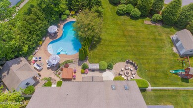 Aerial View of Back Yard