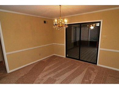 Dining room opens to Sunroom