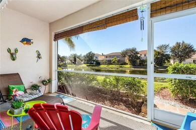 Screened Lanai with Water View