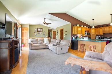 Vaulted ceilings/and great windows views