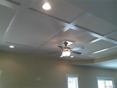 Ceiling Treatment in Family Room