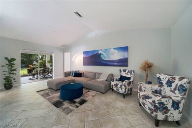 Spacious living room