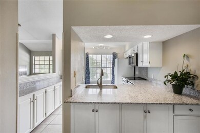 Another view of the kitchen and quartzite counters