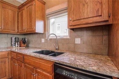 Granite Counters with Undermount Sink.